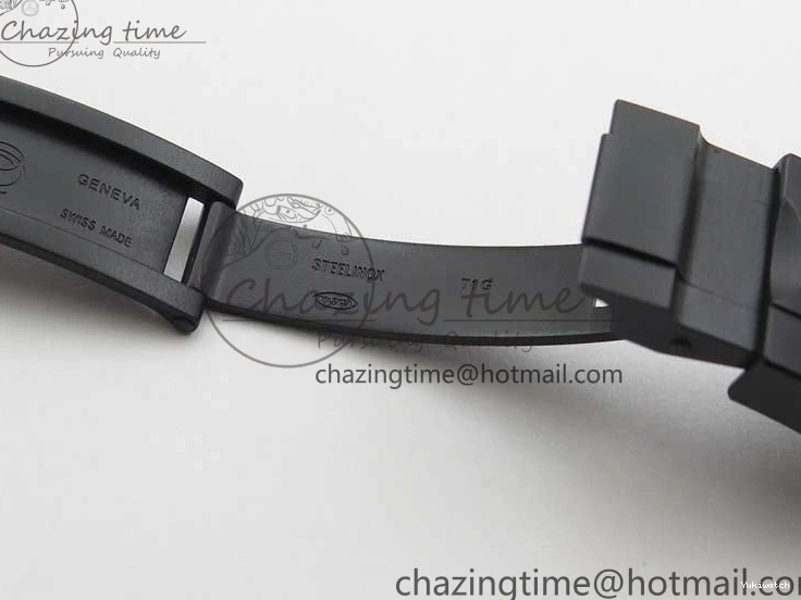 Crystal Bracelet on A7750 Black Edition Rainbow PVD Blaken Best Bezel Dial VR PVD Daytona V2 1226